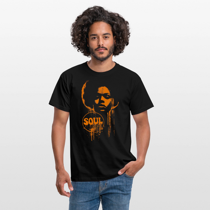 SOUL GLOW, T-shirt unisex - svart