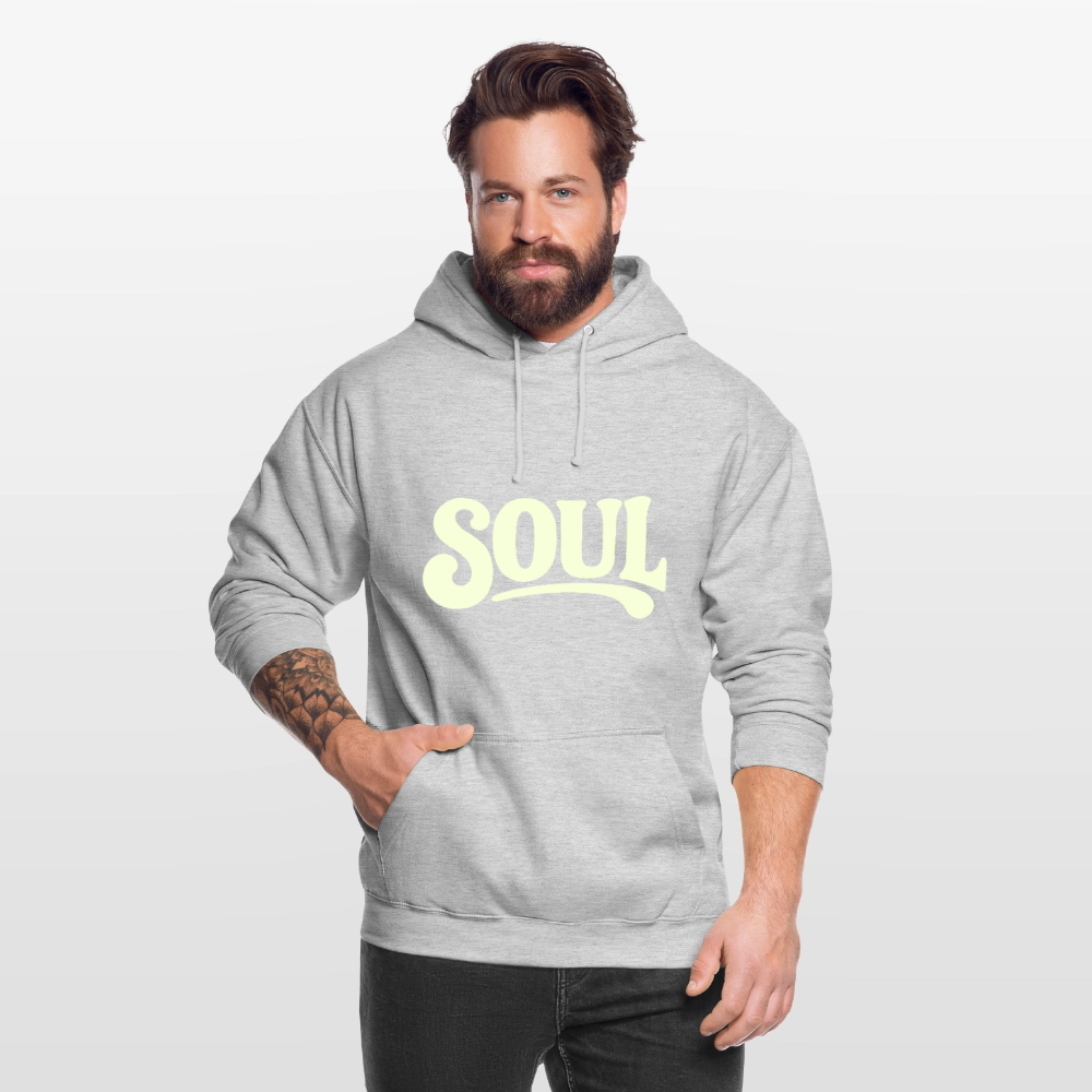All About Soul, Luvtröja unisex - ljusgråmelerad