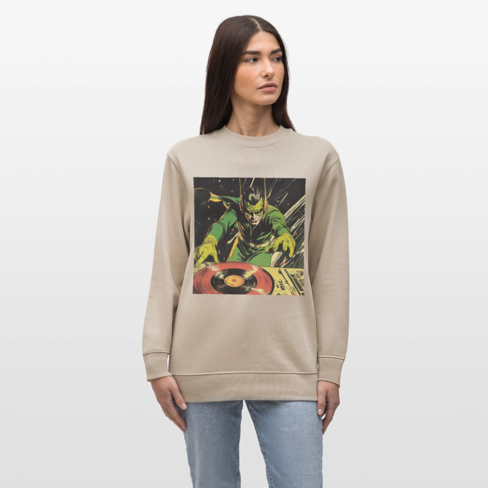 Vibe Venom, Ekologisk sweatshirt CHANGER unisex från Stanley/Stella - beige