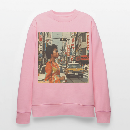 Yumi Sakamoto, Ekologisk sweatshirt CHANGER unisex från Stanley/Stella - ljusrosa