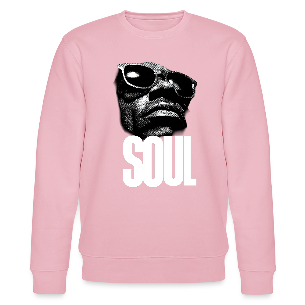 Soul Frequency, Ekologisk sweatshirt CHANGER unisex från Stanley/Stella - ljusrosa