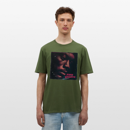 Groove Rare, T-shirt unisex - Militärgrön