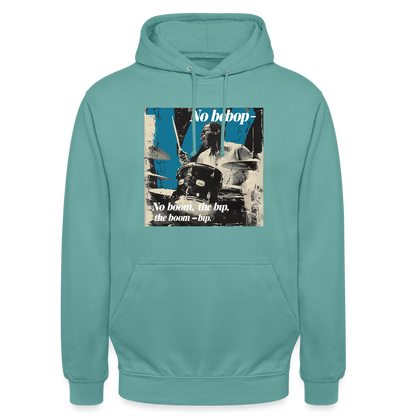 Push It Bebop, Luvtröja unisex - pastellturkos