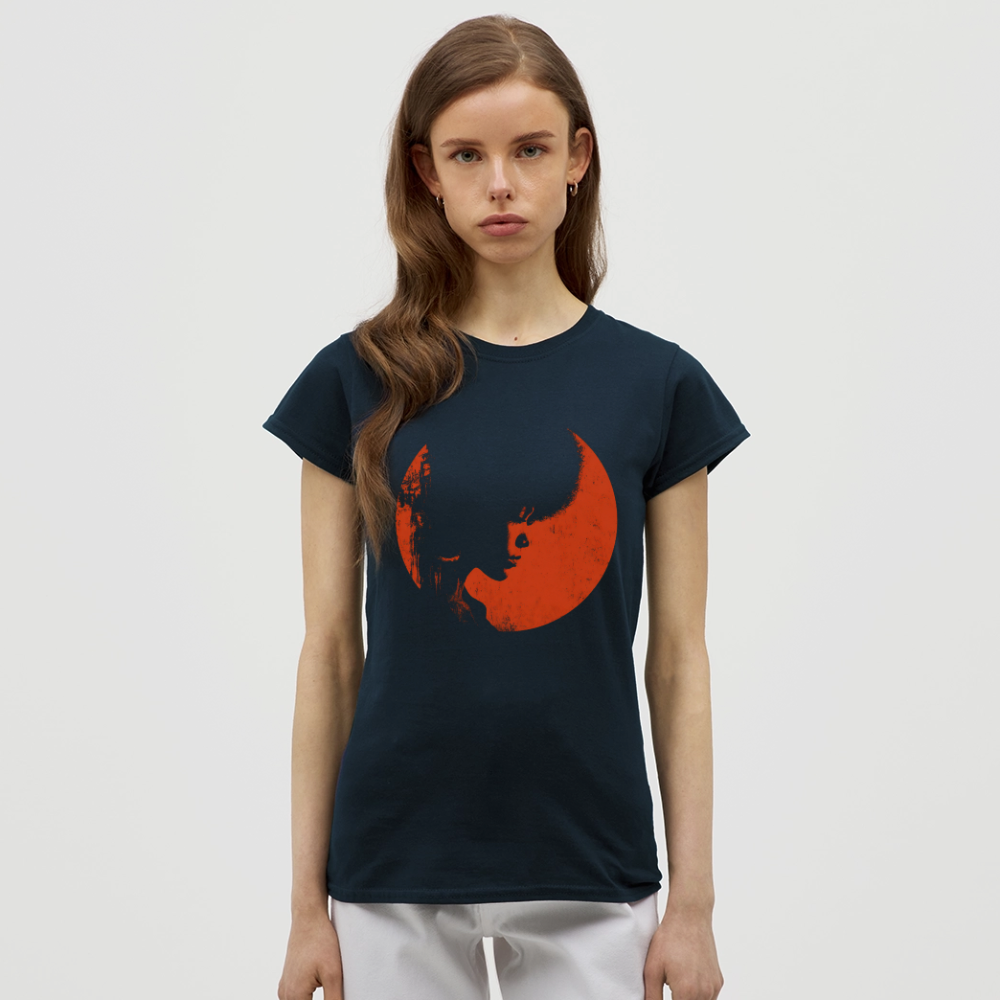 Crimson Melody, T-shirt dam - marinblå