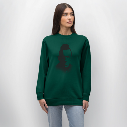 Stencil of Rebellion, Ekologisk sweatshirt CHANGER unisex från Stanley/Stella - skogsgrön