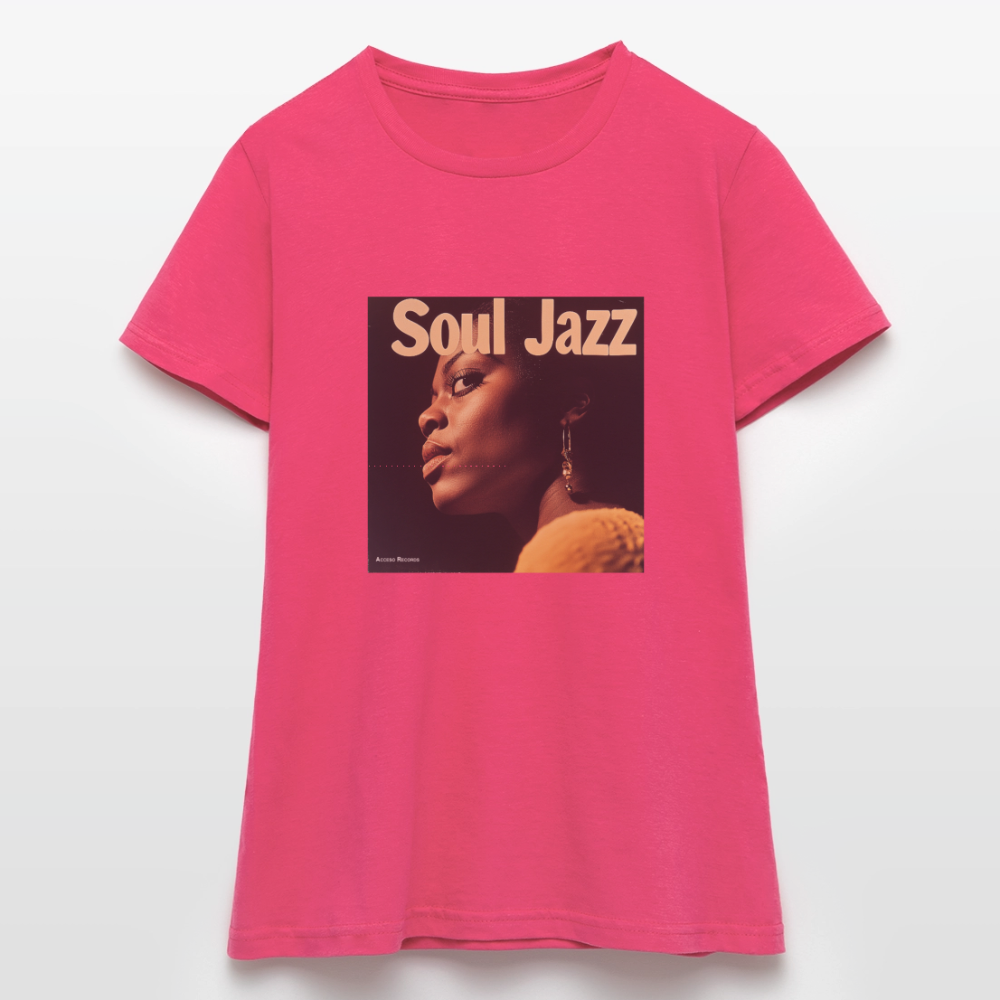 Acceso's Soul Groove: Jazz with a Beat, T-shirt dam - azalea