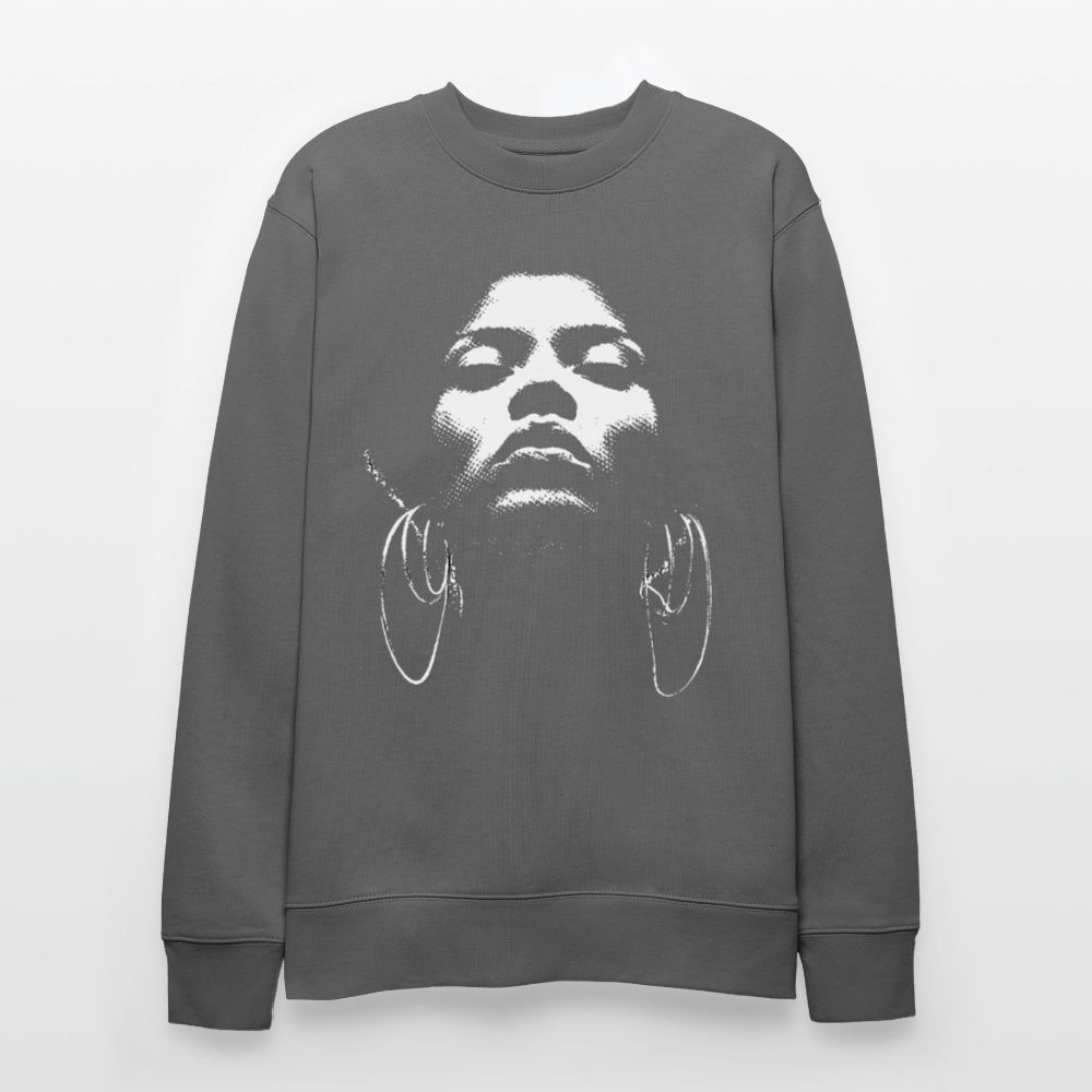 Beat Goddess, Ekologisk sweatshirt CHANGER unisex från Stanley/Stella - kolgrå