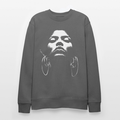 Beat Goddess, Ekologisk sweatshirt CHANGER unisex från Stanley/Stella - kolgrå