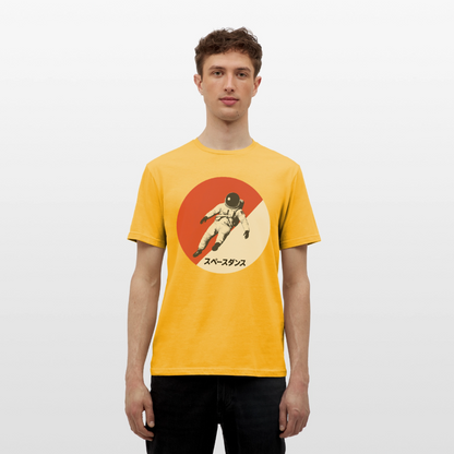 Space Dance, T-shirt unisex - gul