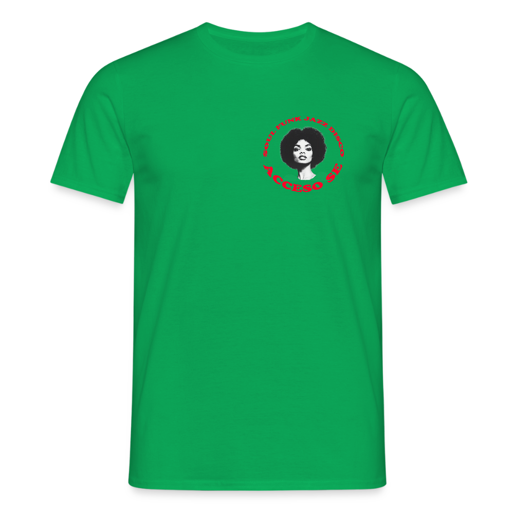 Where Music Lives – Powered by Acceso Family (small print), T-shirt unisex - kellygrön