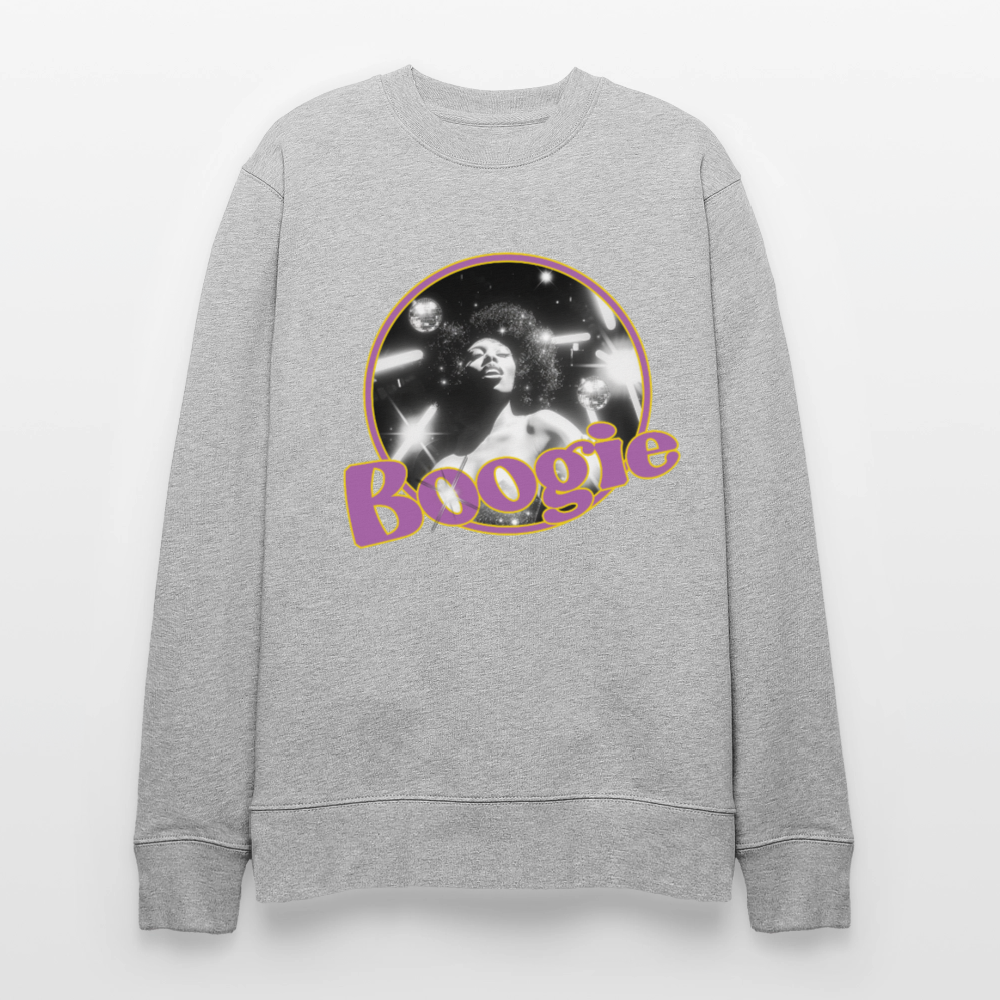 Electric Groove, Ekologisk sweatshirt CHANGER unisex från Stanley/Stella - gråmelerad
