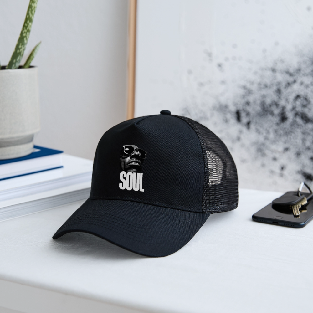 Soul Frequency, Trucker Cap - svart/svart
