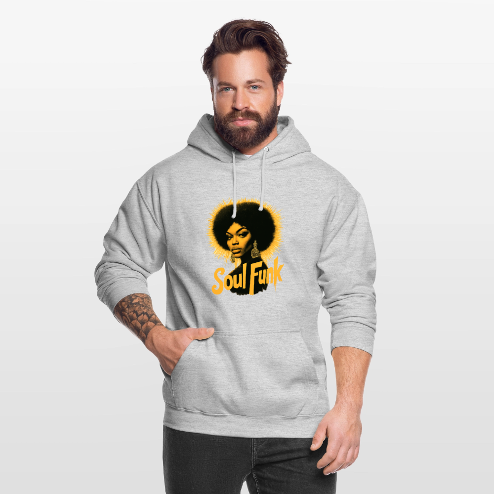 Soul Funk, Luvtröja unisex - ljusgråmelerad