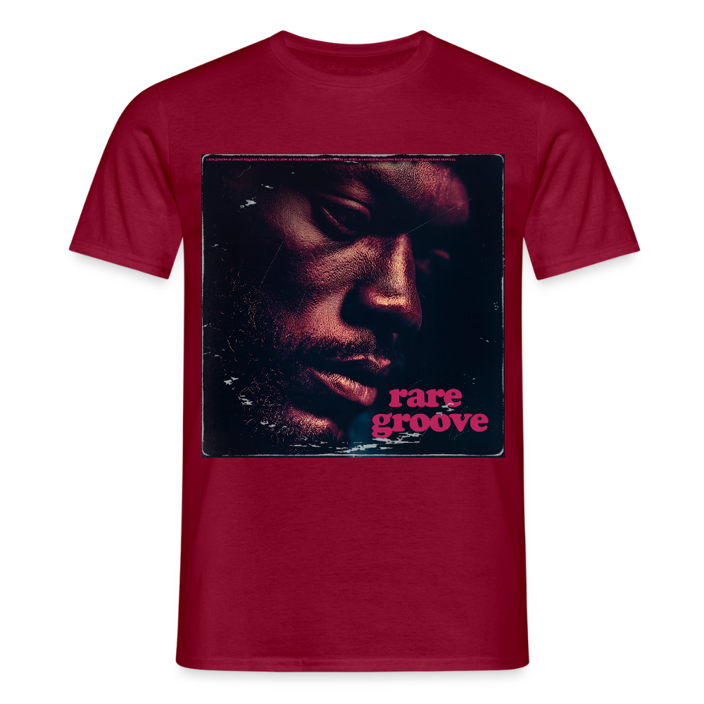 Groove Rare, T-shirt unisex - tegelröd