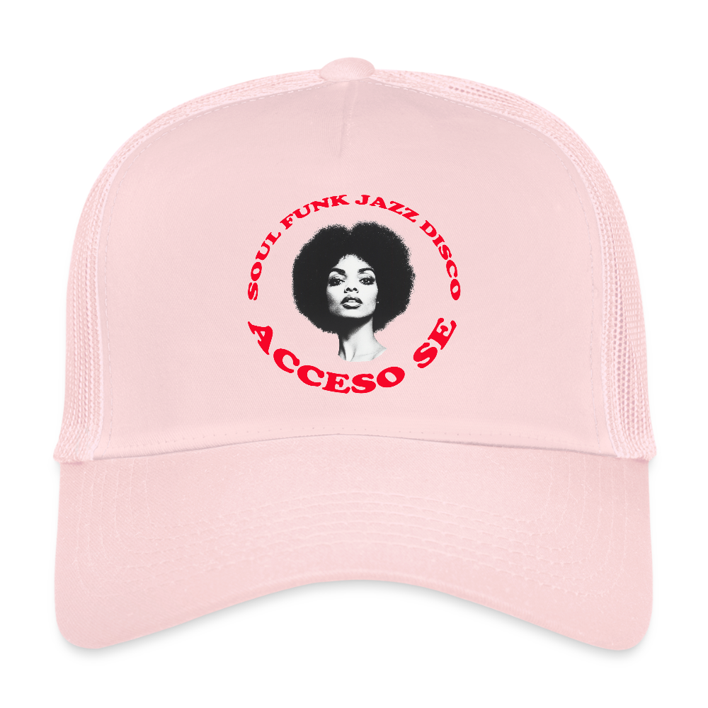 Where Music Lives – Powered by Acceso Family, Trucker Cap - ljusrosa