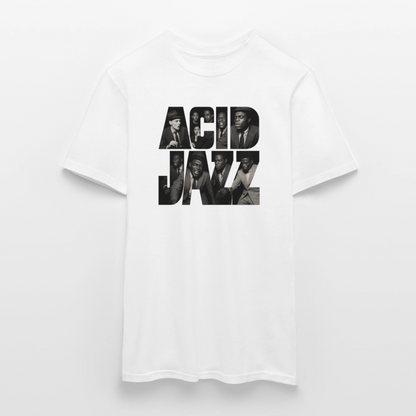 80s Club Jazzdance, T-shirt herr - vit