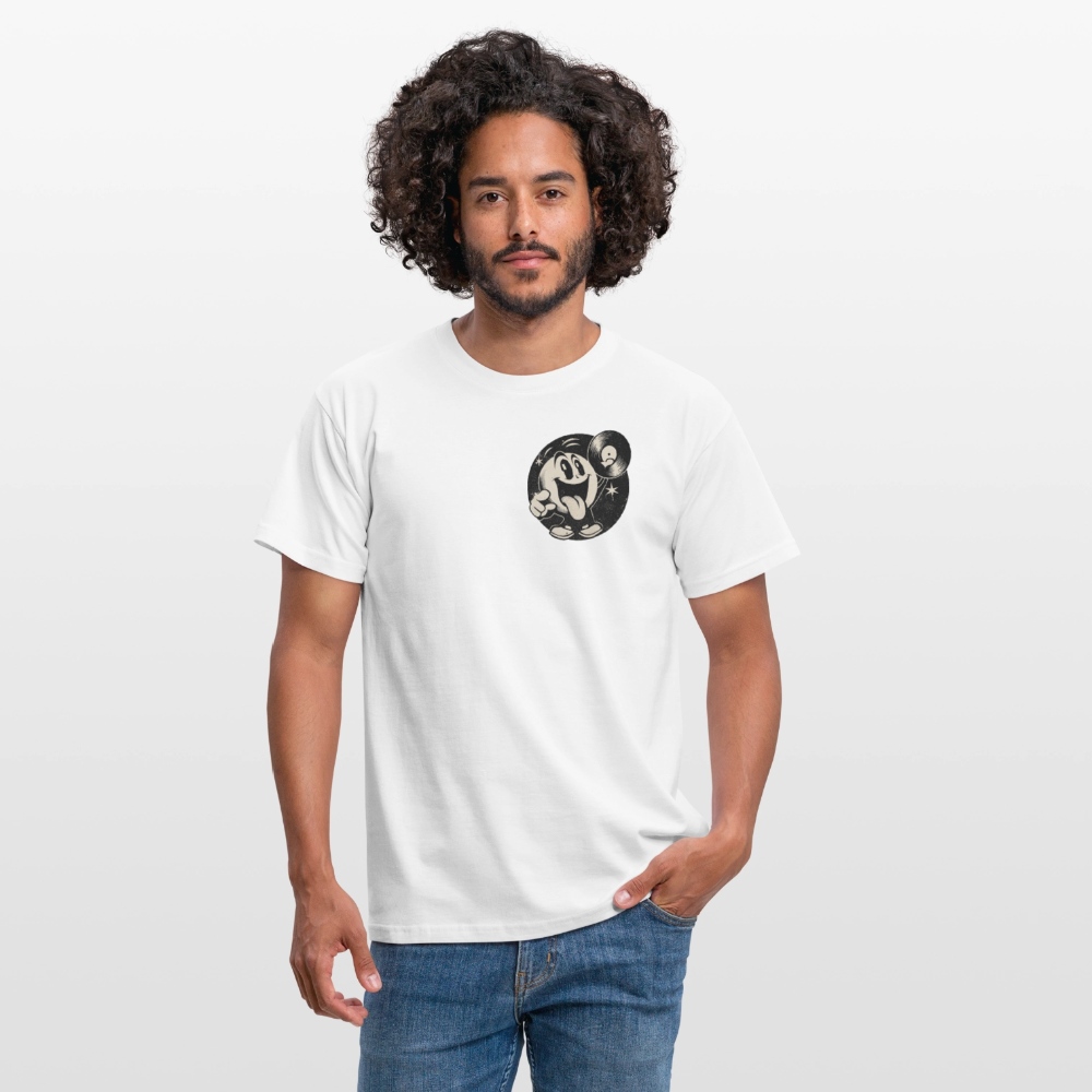 Groove Chaser, T-shirt herr - vit