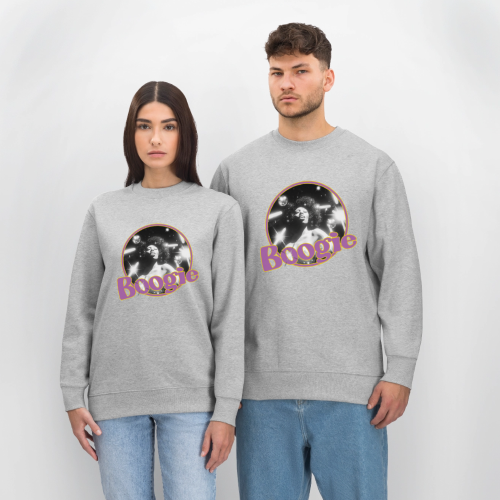 Electric Groove, Ekologisk sweatshirt CHANGER unisex från Stanley/Stella - gråmelerad