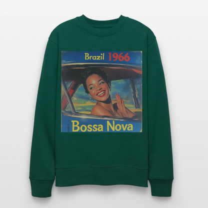 Isabela Costa, brazil 1966, Ekologisk sweatshirt CHANGER unisex från Stanley/Stella - skogsgrön