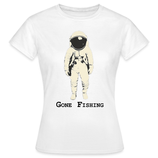 Drifting Beyond – Gone Fishing, T-shirt dam - vit