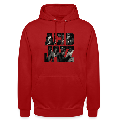 80s Club Jazzdance, Luvtröja unisex - röd