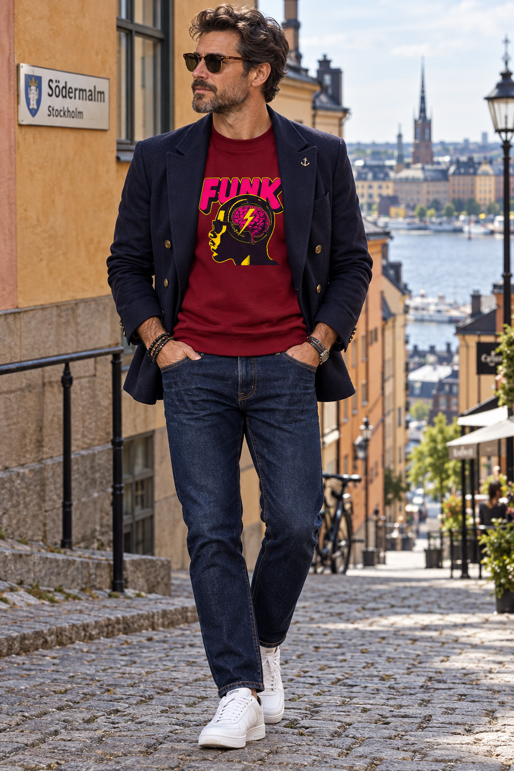 Funk Head, Sweatshirt unisex