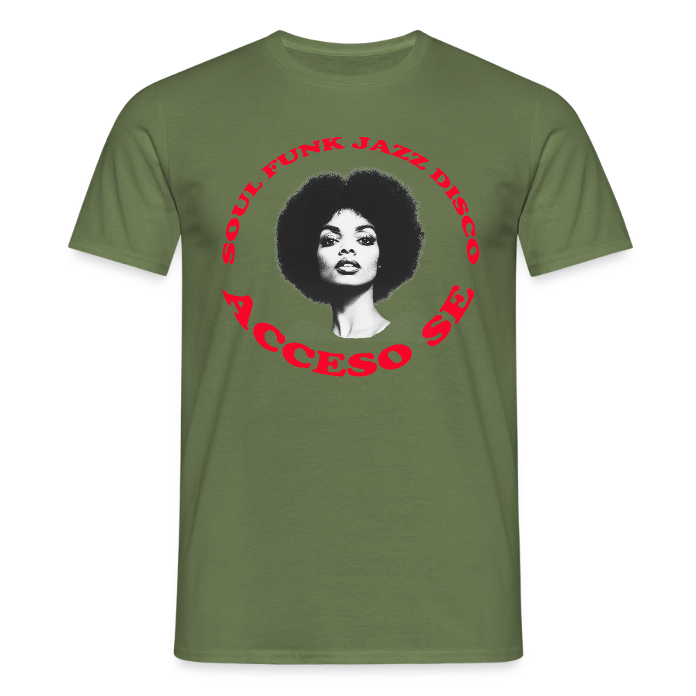 Where Music Lives – Powered by Acceso Family, T-shirt unisex - Militärgrön