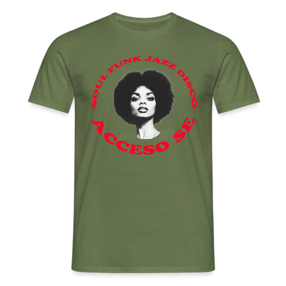 Where Music Lives – Powered by Acceso Family, T-shirt unisex - Militärgrön