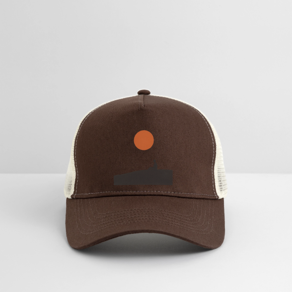 Under the sun, Trucker Cap - brun/beige