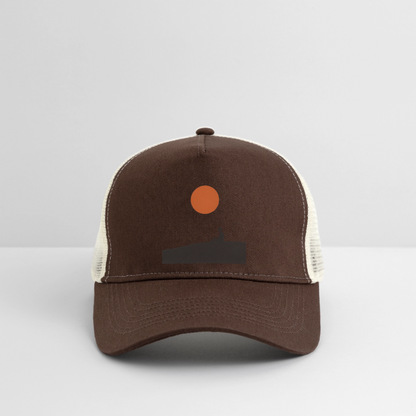 Under the sun, Trucker Cap - brun/beige