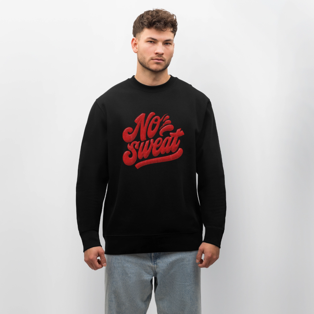 No Sweat, Ekologisk sweatshirt CHANGER unisex från Stanley/Stella - svart