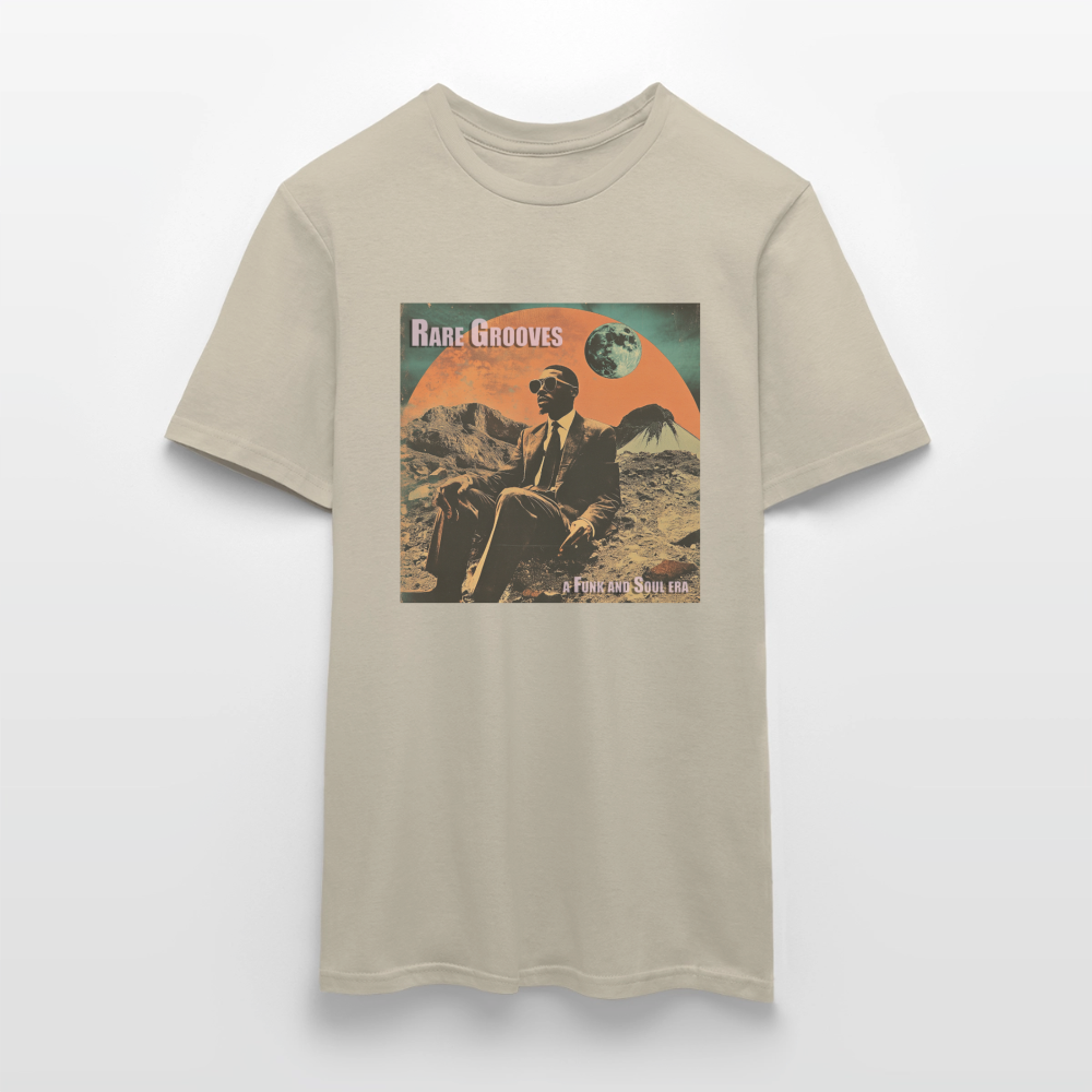 Vinylskatter: Att hitta sällsynta grooves, T-shirt herr - sandbeige