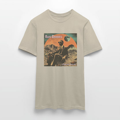 Vinylskatter: Att hitta sällsynta grooves, T-shirt herr - sandbeige