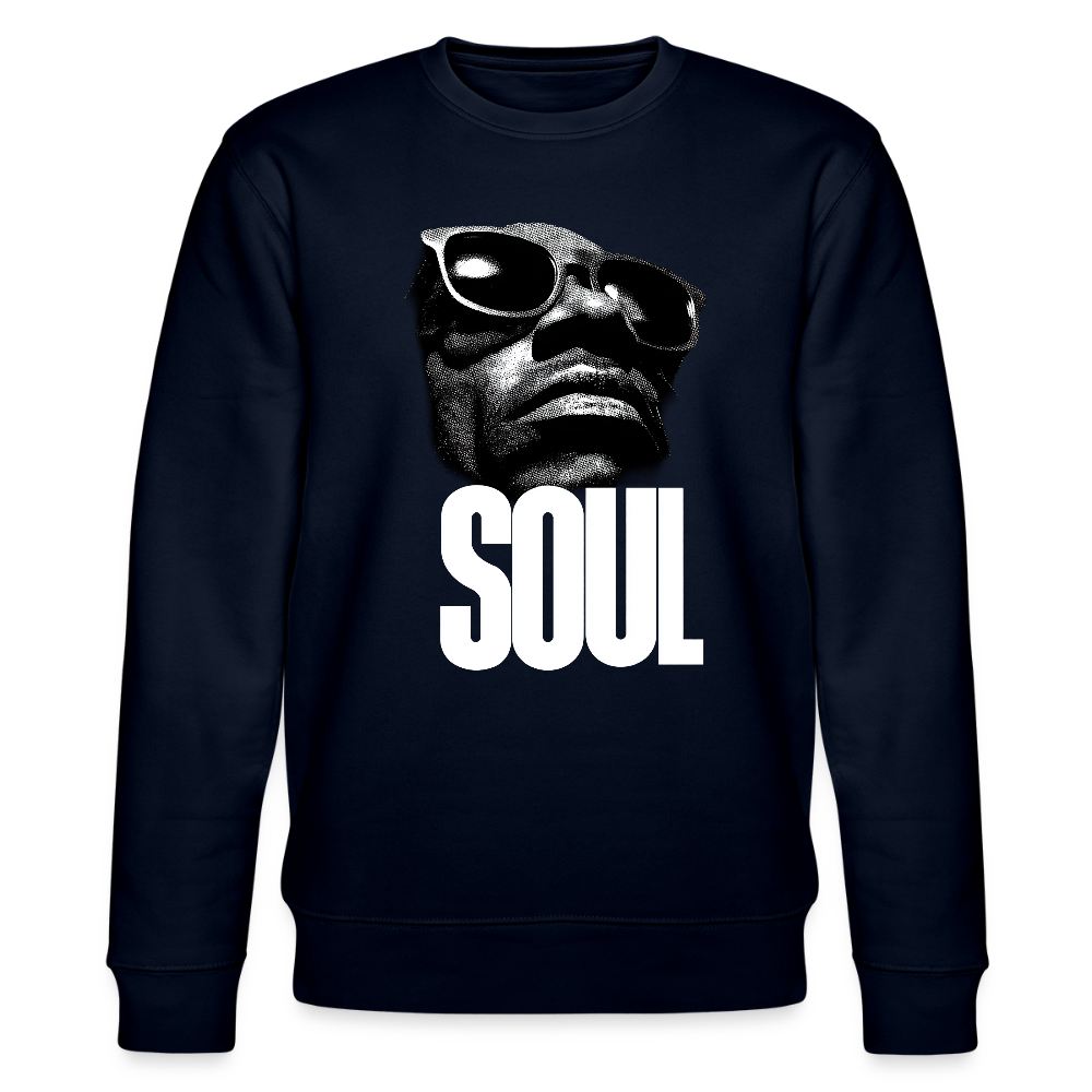 Soul Frequency, Ekologisk sweatshirt CHANGER unisex från Stanley/Stella - marinblått