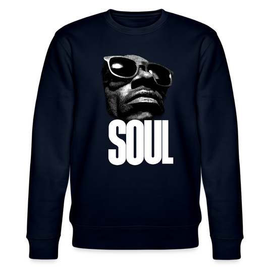 Soul Frequency, Ekologisk sweatshirt CHANGER unisex från Stanley/Stella - marinblått