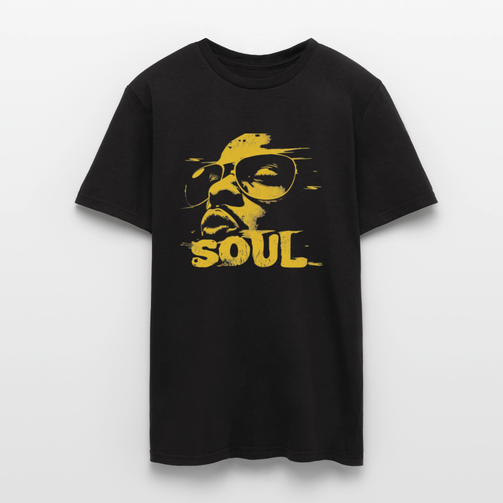 Funky Soul, T-shirt herr - svart