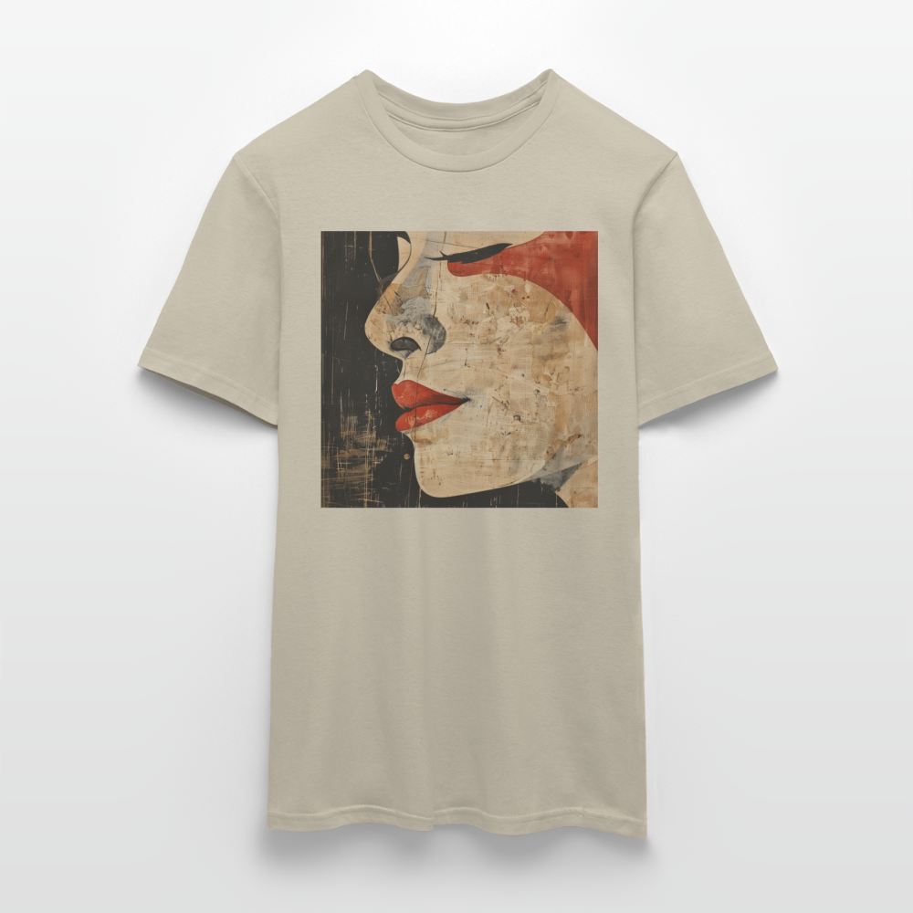 Doften av körsbärsblomning, T-shirt herr - sandbeige