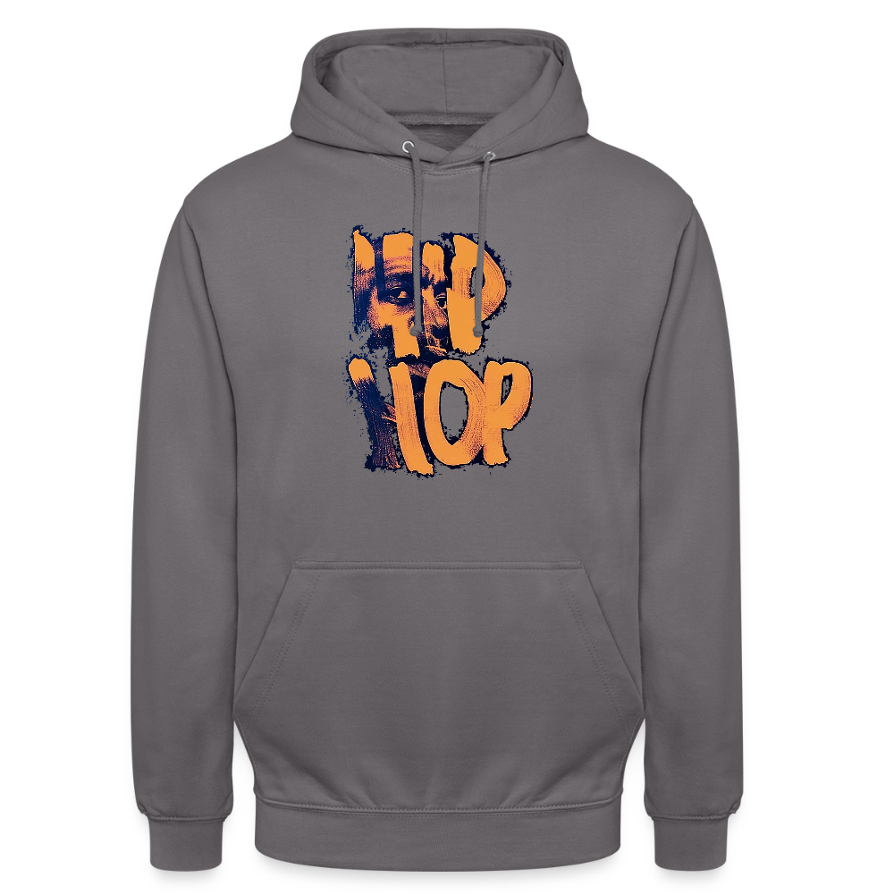 Raised on Boom Bap, Luvtröja unisex - mellangrå