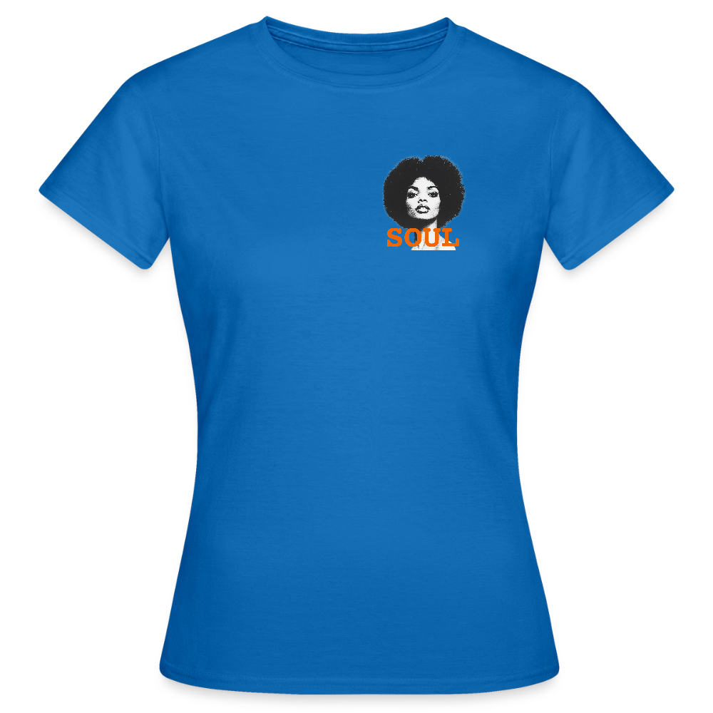 SOUL PWR - T-shirt dam - royalblå