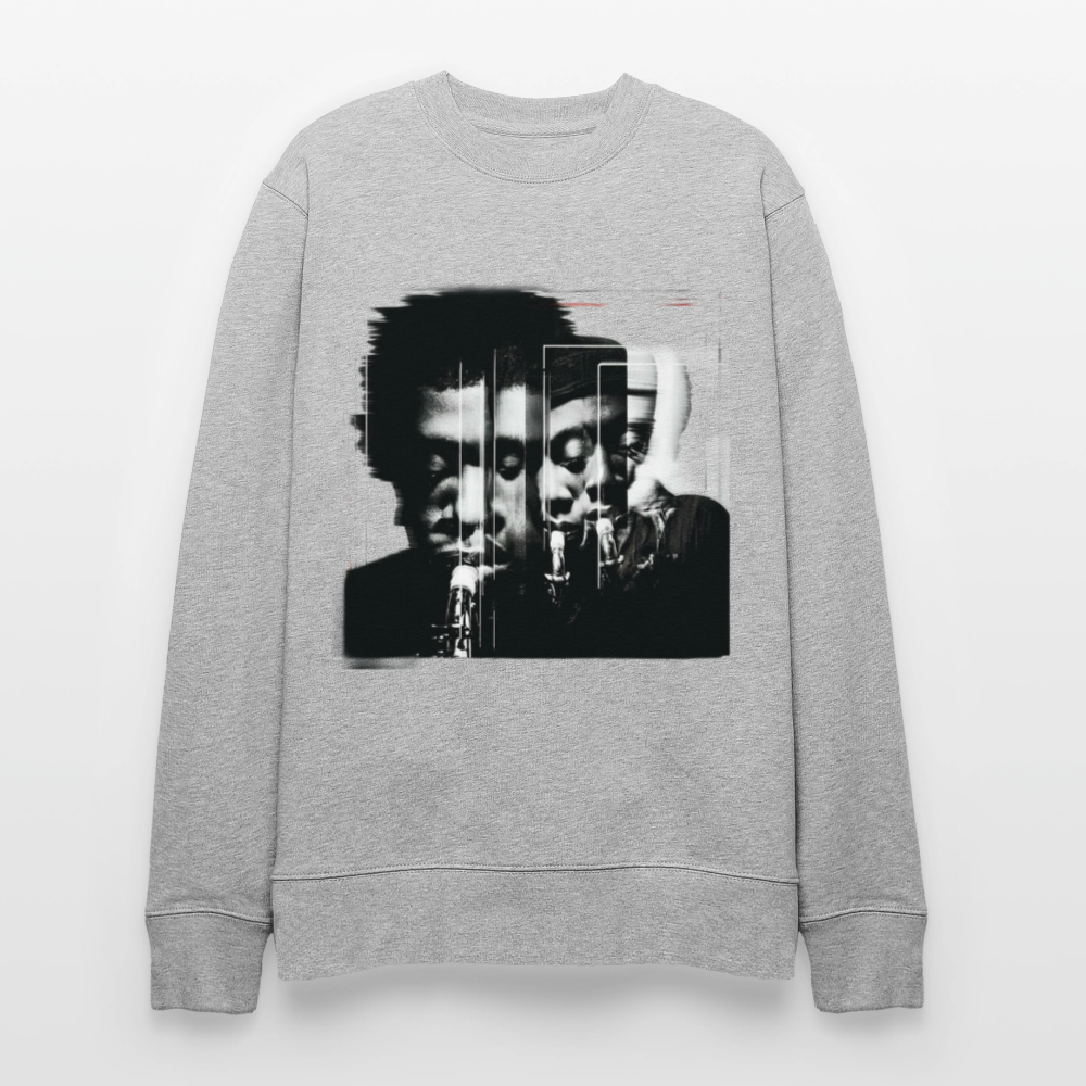 Between Breaths, Ekologisk sweatshirt CHANGER unisex från Stanley/Stella - gråmelerad