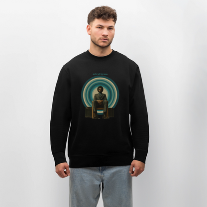 The Creator Has a Free Jazz Plan, Ekologisk sweatshirt CHANGER unisex från Stanley/Stella - svart
