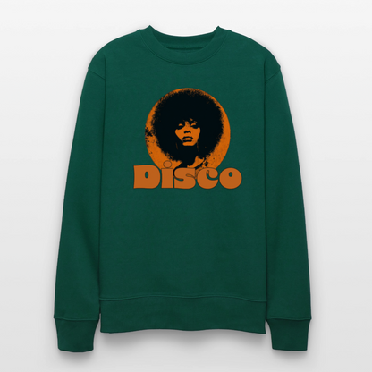 Disco Inferna, Ekologisk sweatshirt CHANGER unisex från Stanley/Stella - skogsgrön