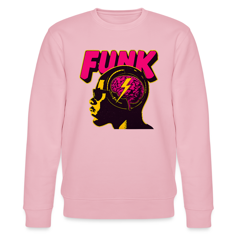 Funk Head, Ekologisk sweatshirt CHANGER unisex från Stanley/Stella - ljusrosa