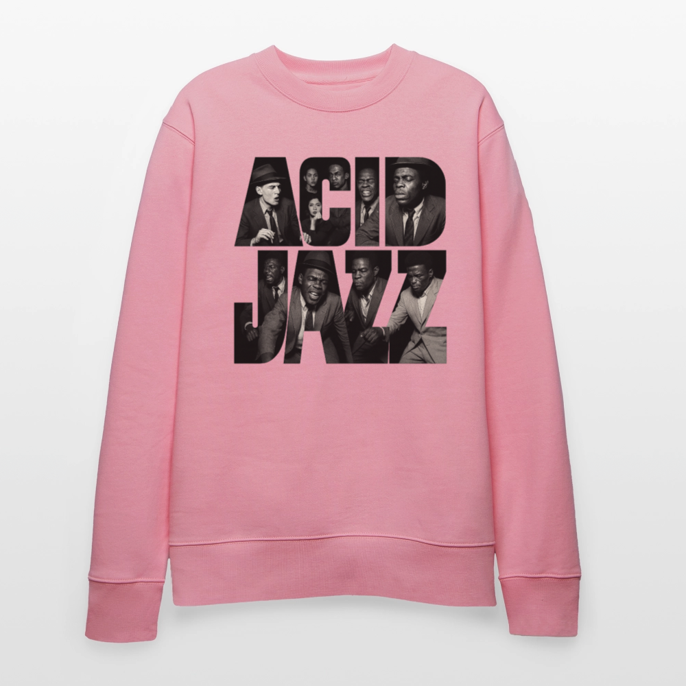 80s Club Jazzdance, Ekologisk sweatshirt CHANGER unisex från Stanley/Stella - lila dröm