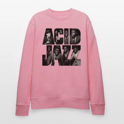 80s Club Jazzdance, Ekologisk sweatshirt CHANGER unisex från Stanley/Stella - lila dröm