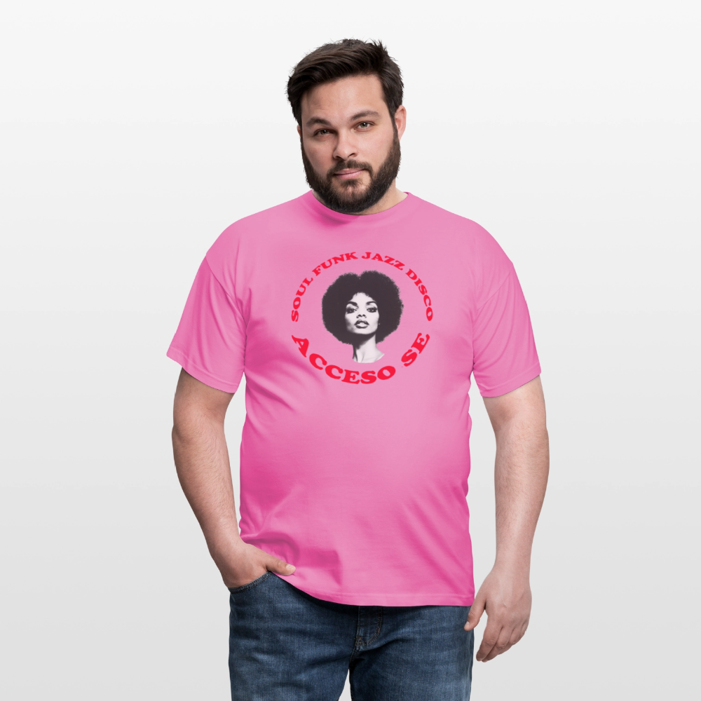 Where Music Lives – Powered by Acceso Family, T-shirt unisex - rosa