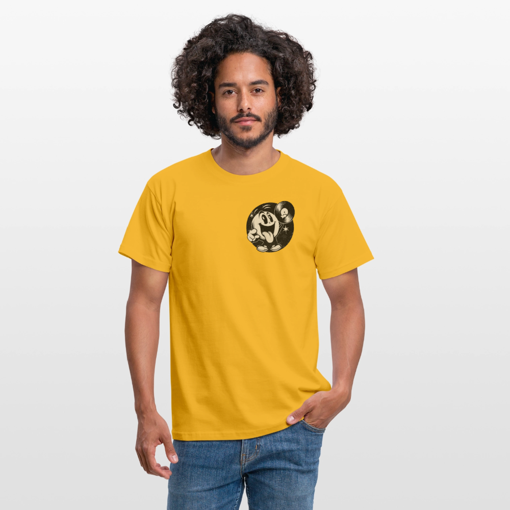 Groove Chaser, T-shirt herr - gul