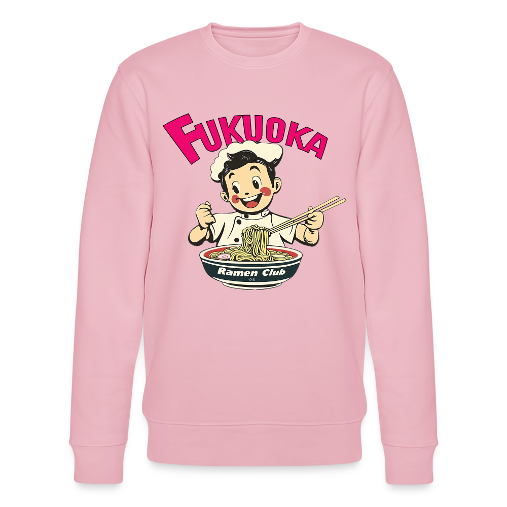 Fukuoka Ramen Club, Ekologisk sweatshirt CHANGER unisex från Stanley/Stella - ljusrosa