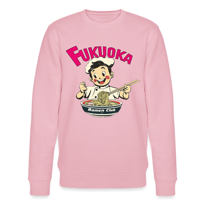 Fukuoka Ramen Club, Ekologisk sweatshirt CHANGER unisex från Stanley/Stella - ljusrosa