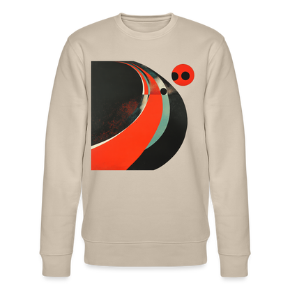 Distant Vinyl Dreams, Ekologisk sweatshirt CHANGER unisex från Stanley/Stella - beige